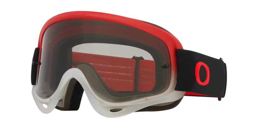 Oakley O-Frame MX 70299400 Team Red Light Grey Motocross Goggle