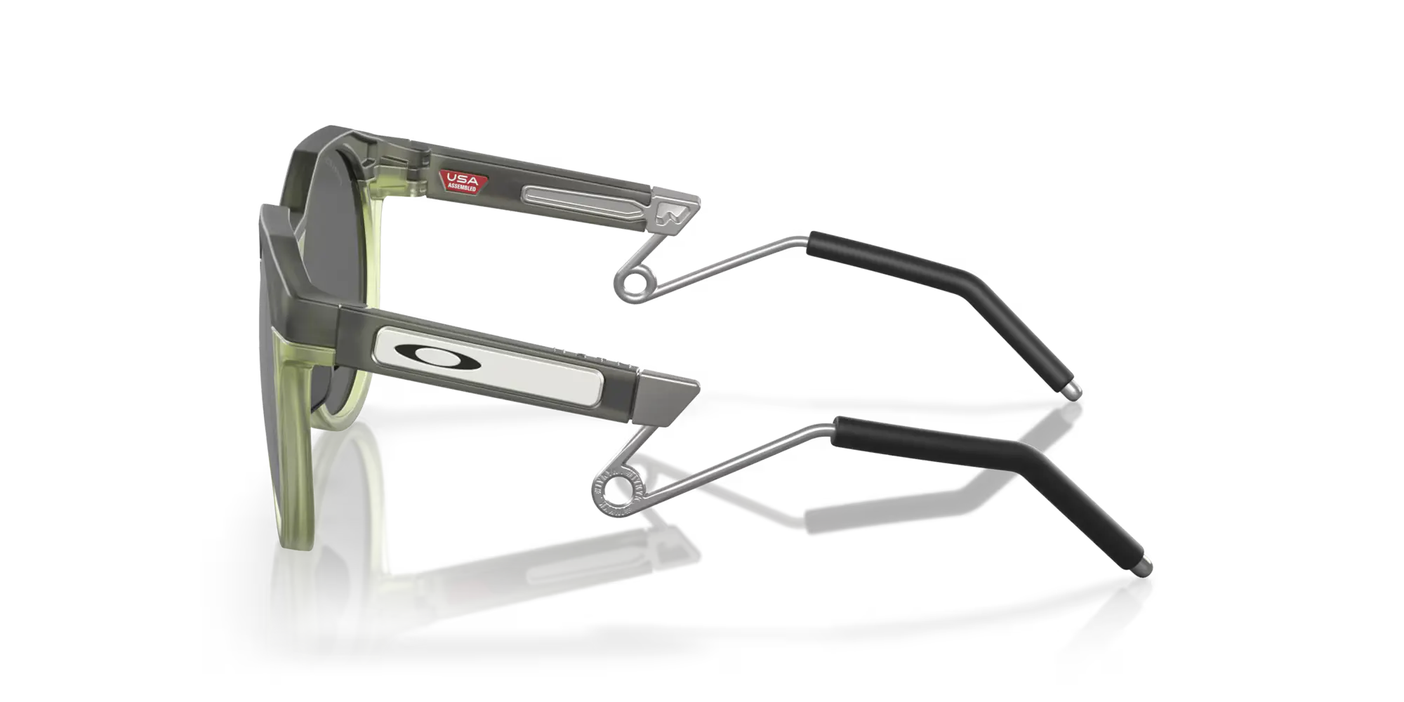 Oakley HSTN Metal Coalesce Collection Matte Olive Ink Prizm Black