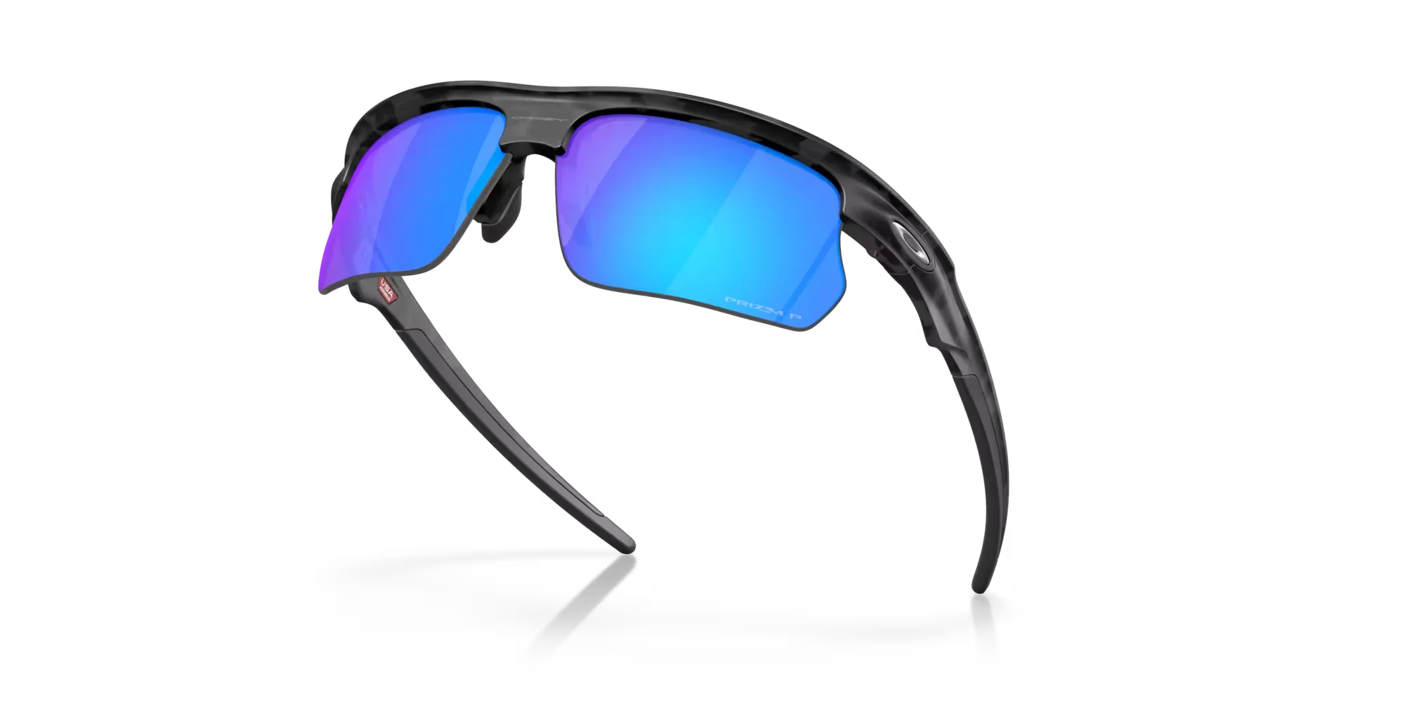 Oakley BiSphaera Matte Grey Camo Prizm Sapphire Polarized