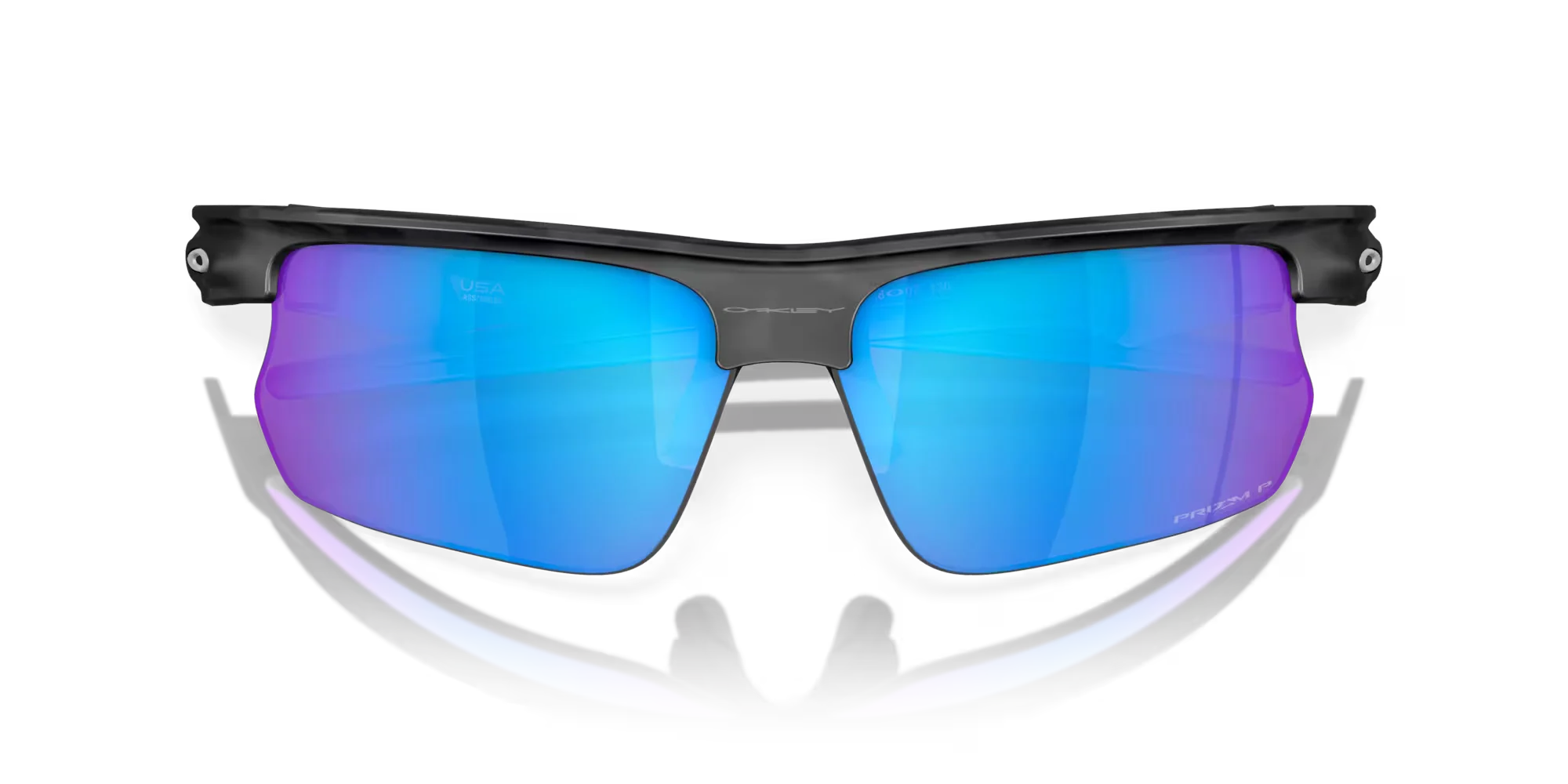 Oakley BiSphaera Matte Grey Camo Prizm Sapphire Polarized