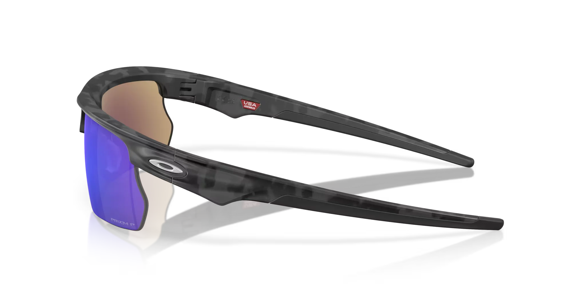 Oakley BiSphaera Matte Grey Camo Prizm Sapphire Polarized