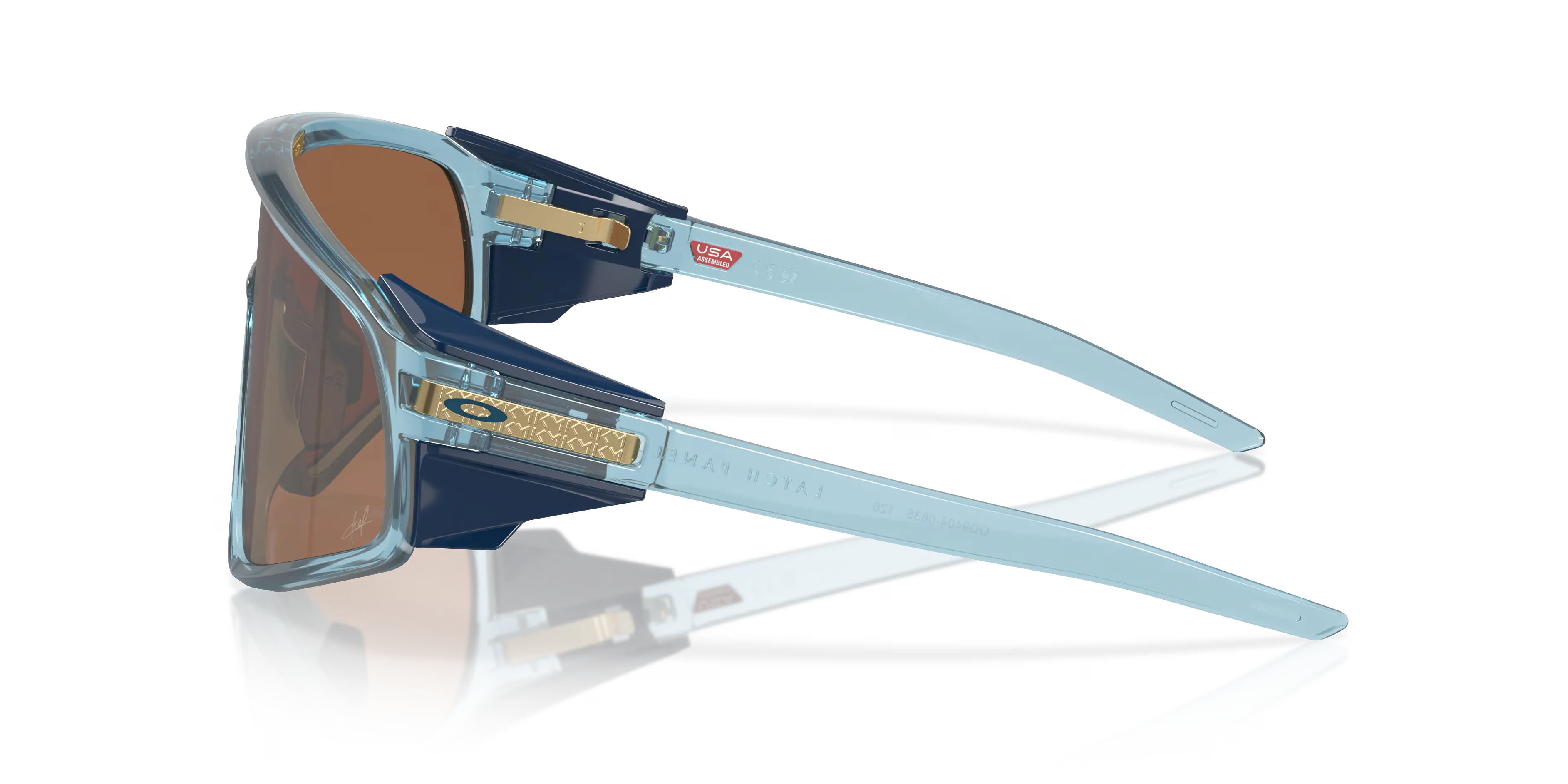 Oakley Latch Panel 940408 Kylian Mbappé Signature Trans Stone Prizm Tungsten