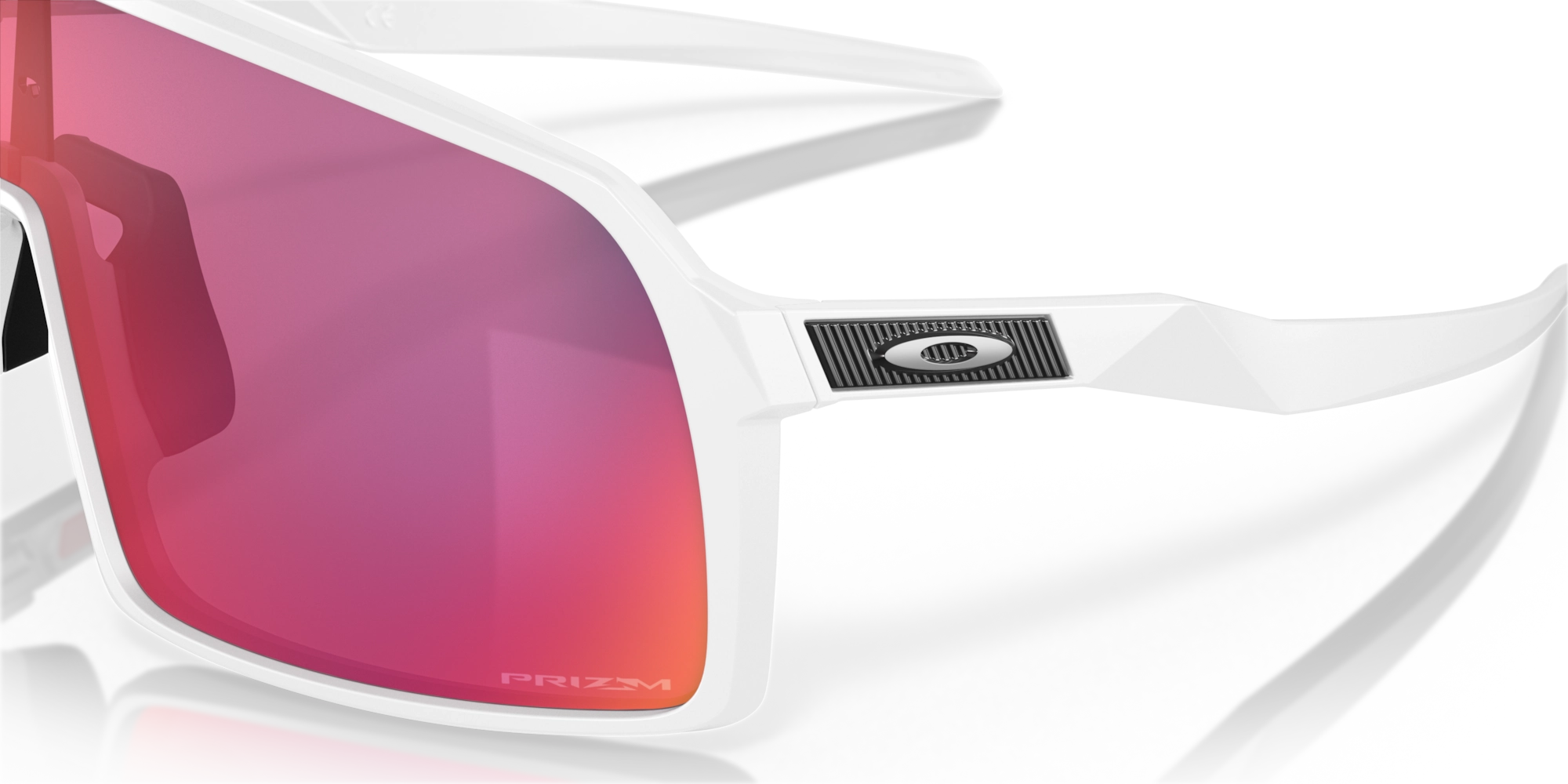 Oakley Sutro Cycling Sunglasses Matte White Prizm Road