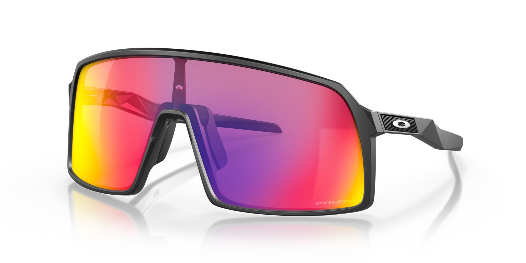 Oakley Sutro Cycling Sunglasses Matte Black Prizm Road