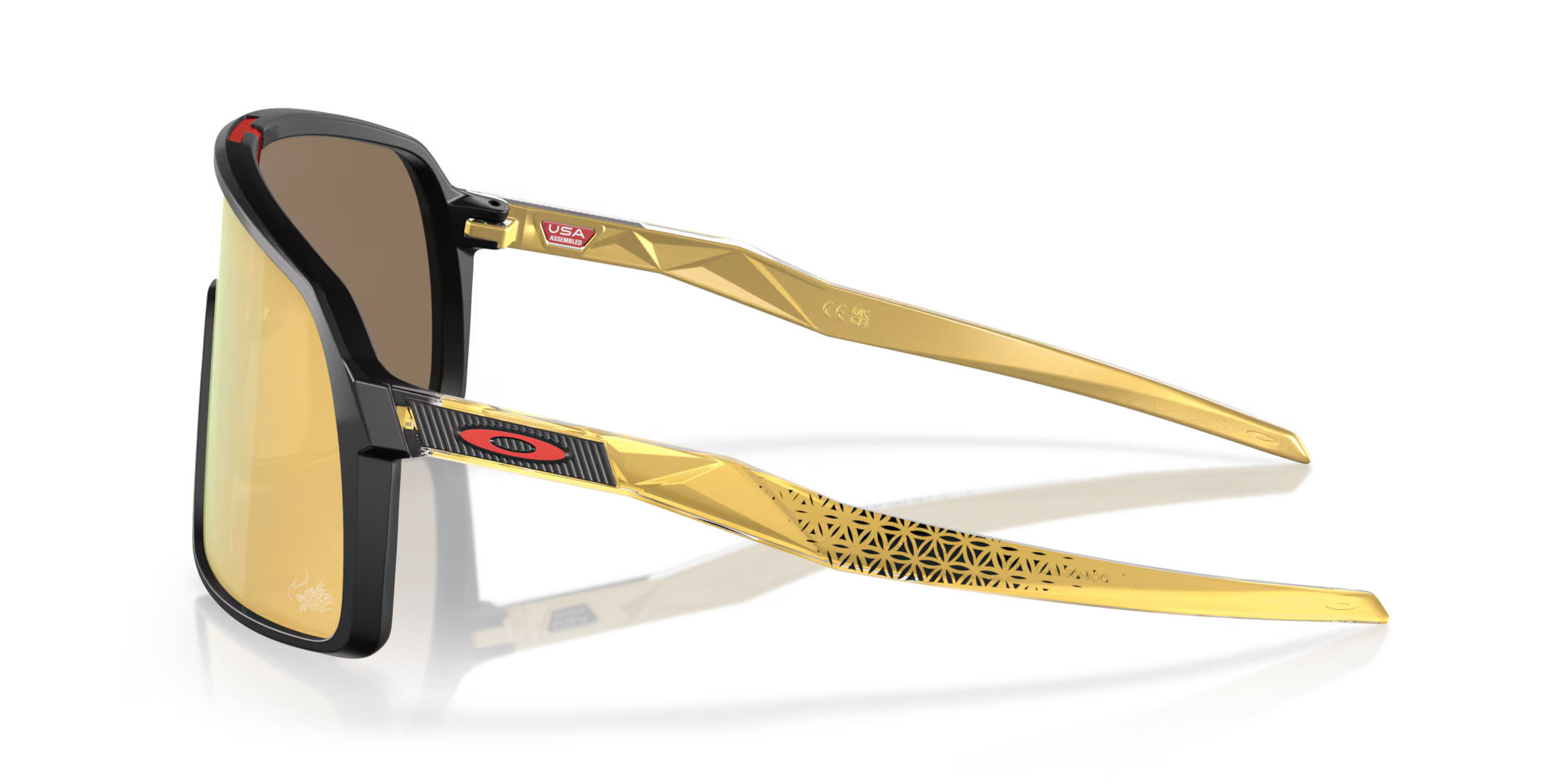 Oakley Sutro Lunar New Year Collection 9406B2 Matte Black Prizm 24K