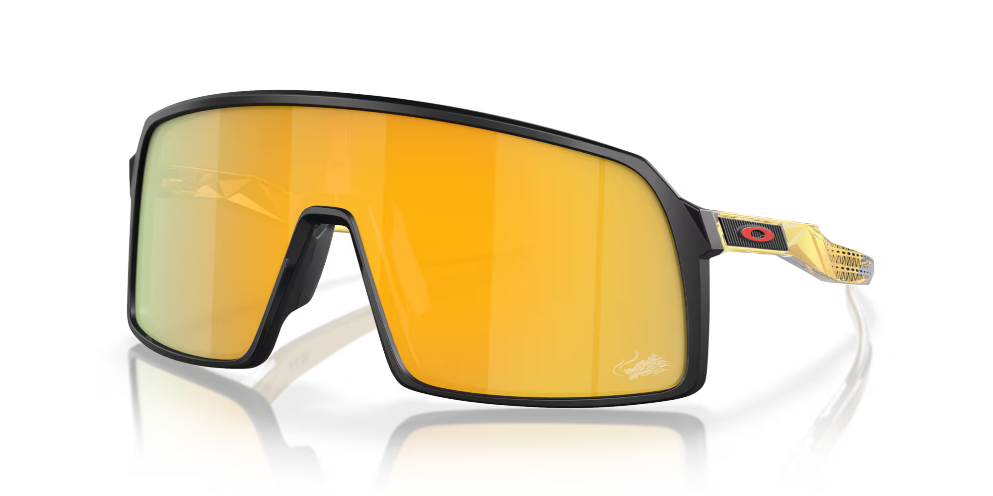 Oakley Sutro Lunar New Year Collection 9406B2 Matte Black Prizm 24K