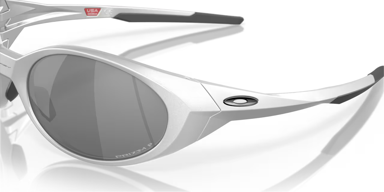 Oakley Eye Jacket Redux 943805 Silver Frame Prizm Black Polarized
