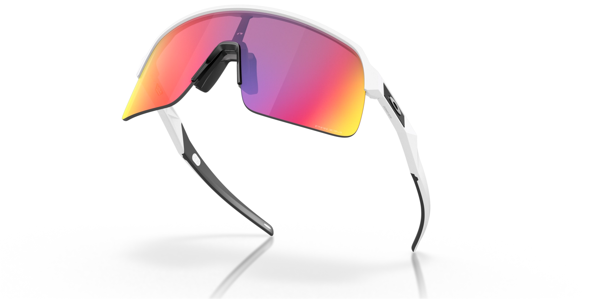 Oakley Sutro Lite Cycling Sunglasses Matte White Prizm Road
