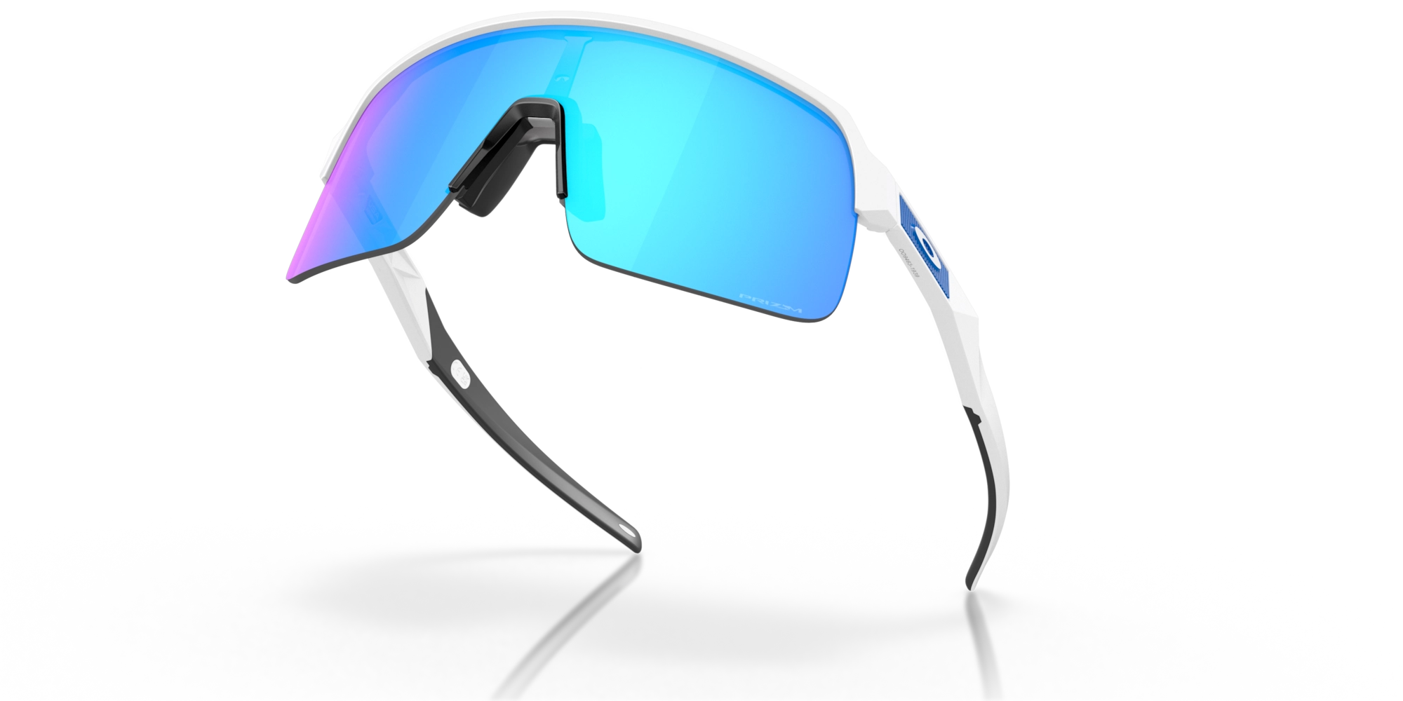 Oakley Sutro Lite Cycling Sunglasses Matte White Prizm Sapphire