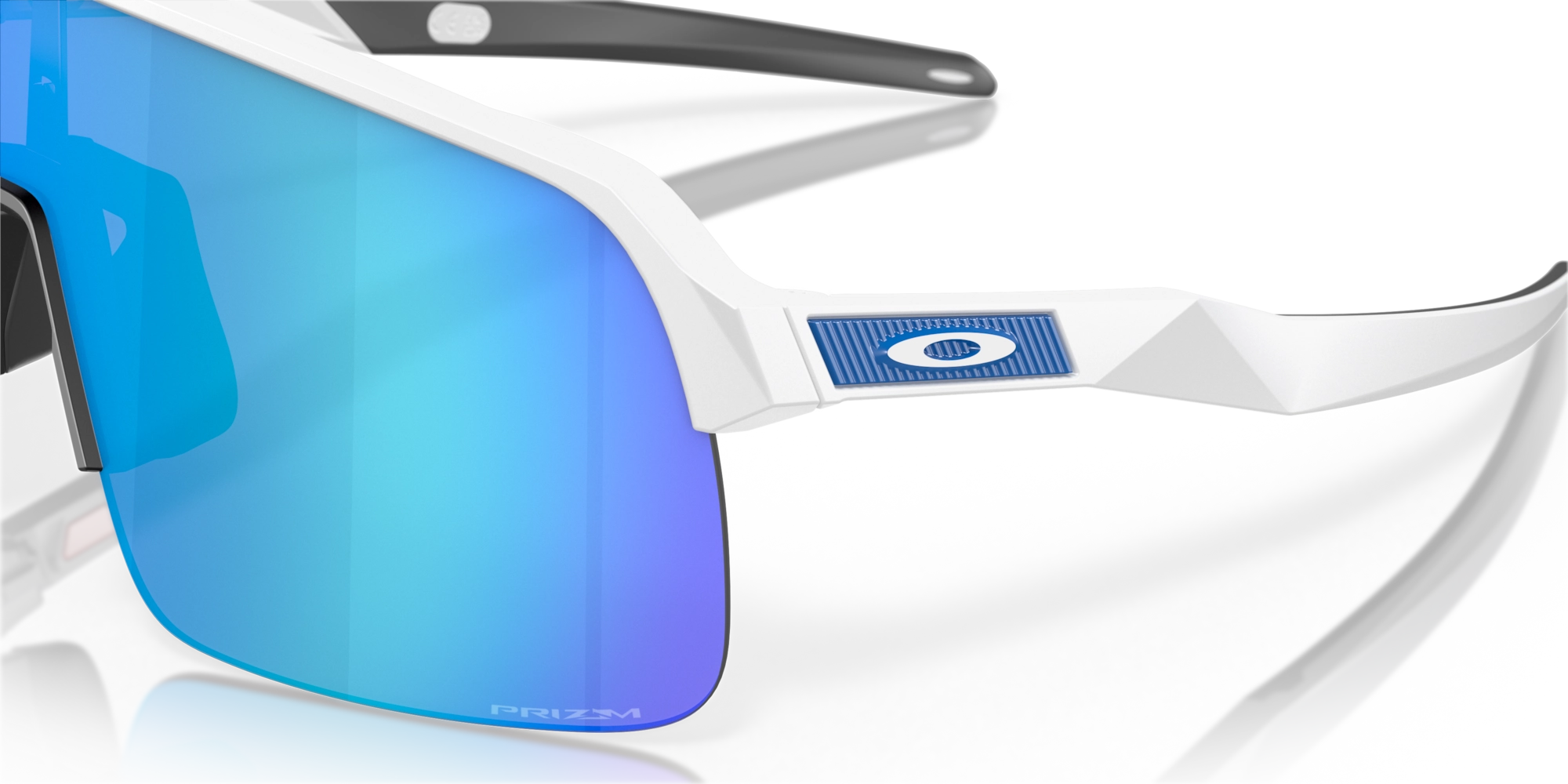 Oakley Sutro Lite Cycling Sunglasses Matte White Prizm Sapphire