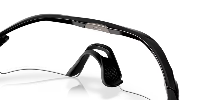 Oakley Radar Plate 949502 Polished Black Clear to Black Iridium Photochromic