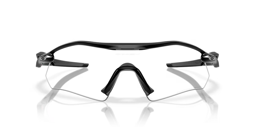 Oakley Radar Plate 949502 Polished Black Clear to Black Iridium Photochromic
