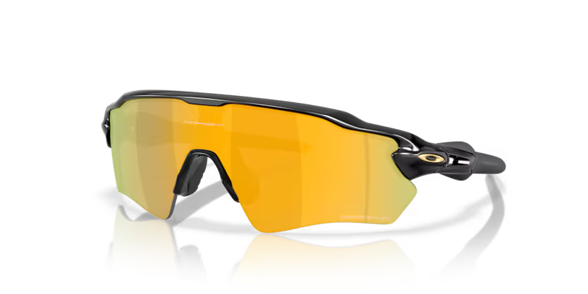 Oakley Radar EV S Path 951004 Polished Black Prizm 24K Polarized