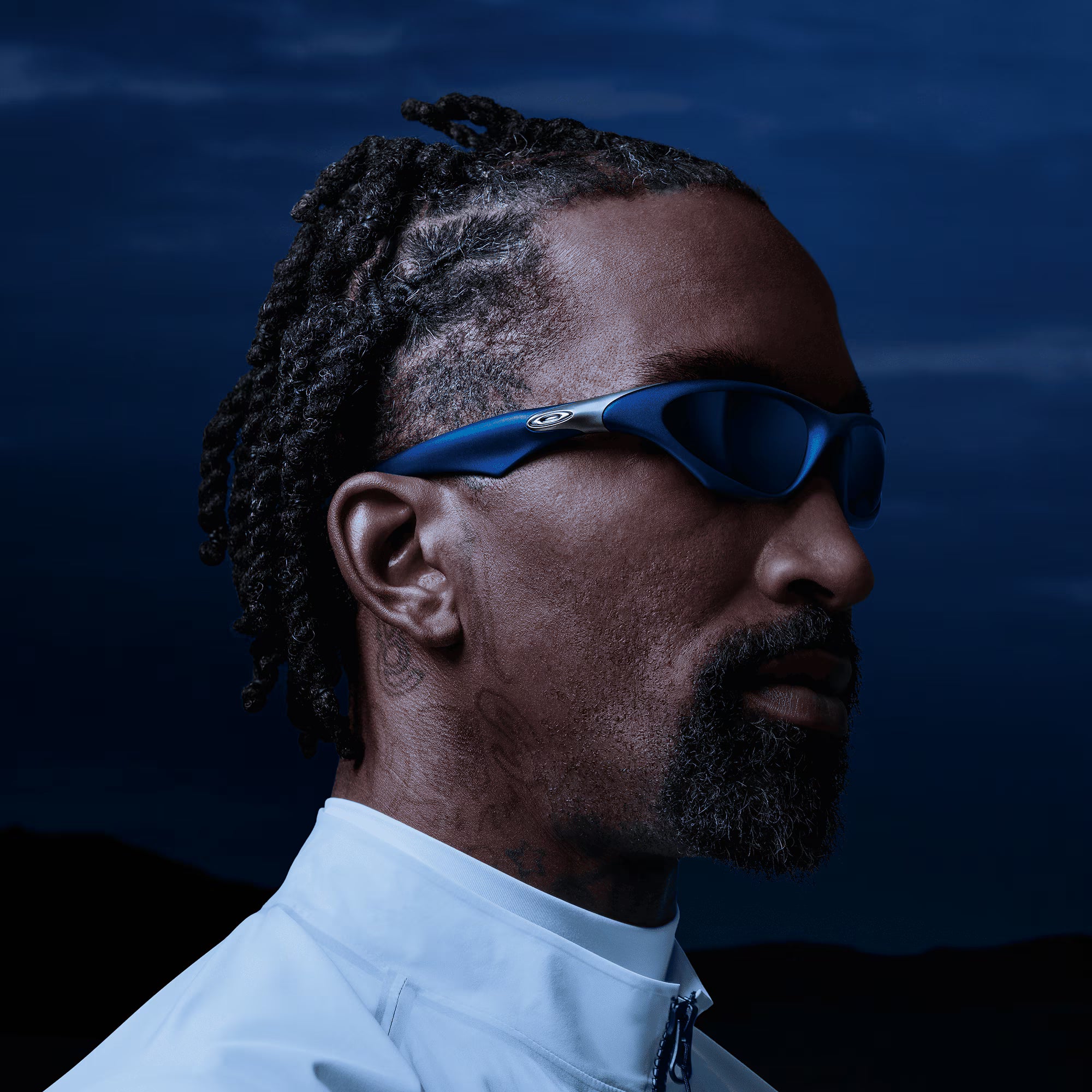 Oakley MUZM Scar & Suture Jacket 9526M Electric Blue 2K Prizm Sapphire Limited Edition Set