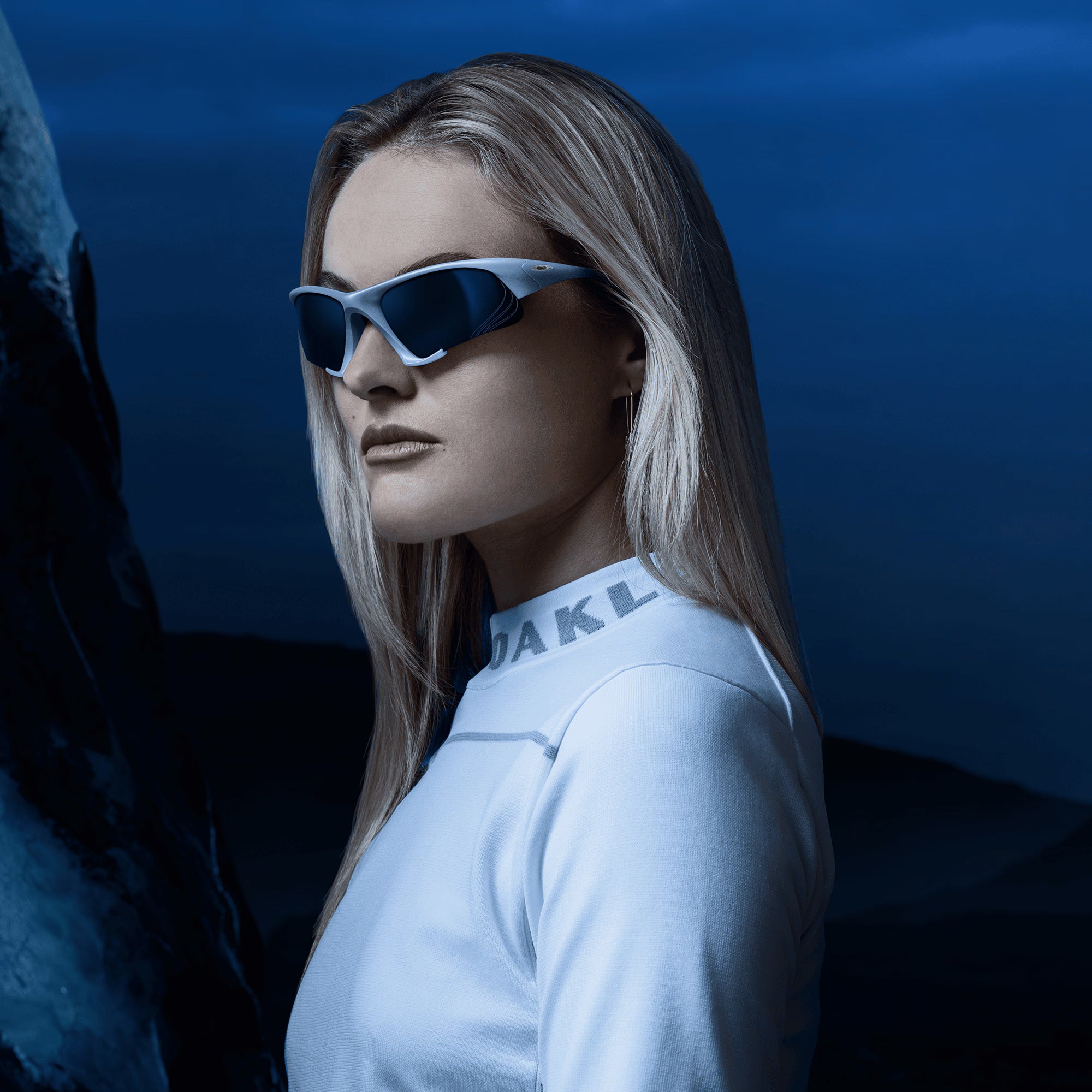Oakley MUZM Scar & Suture Jacket 9526M Electric Blue 2K Prizm Sapphire Limited Edition Set