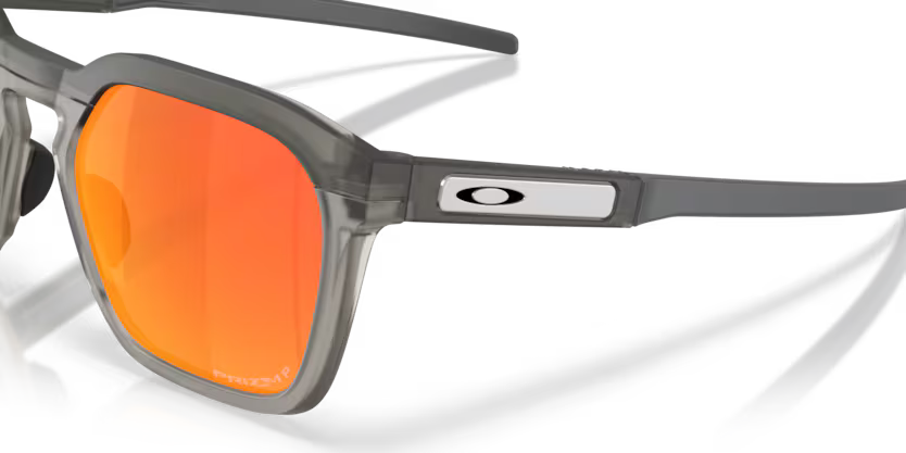 Oakley HSTN SQ 2.0 955506 Matte Grey Smoke Prizm Ruby Polarized