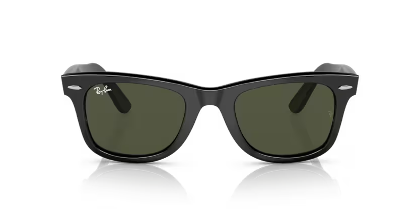 Ray-Ban Original Wayfarer Bio-Based 0RB2140 1358/31 Black Green Güneş Gözlüğü