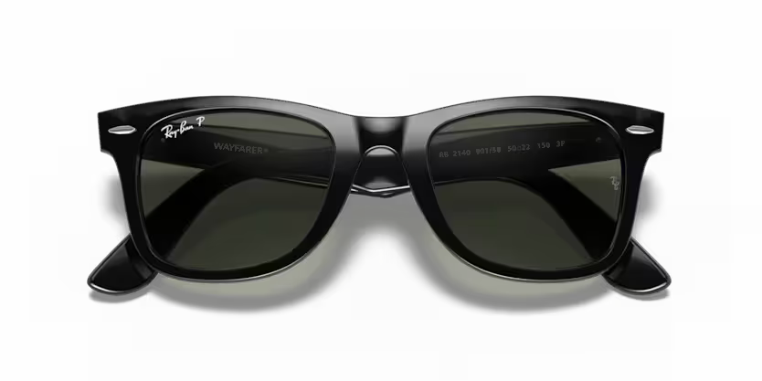 Ray-Ban Original Wayfarer 0RB2140 901/58 Black G-15 Green Polarized Güneş Gözlüğü