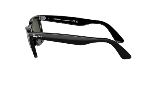 Ray-Ban Wayfarer Polarize Güneş Gözlüğü 0RB2140 901/58 50 Ekartman Black Green Polarized