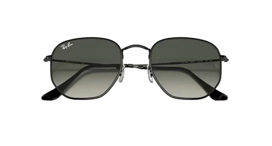 Ray-Ban Hexagonal Güneş Gözlüğü 0RB3548 002/71 51 Ekartman Black Grey Gradient