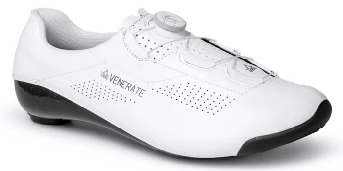 VENERATE FLOW Karbon Bazalt Fırınlanabilir Yol Bisikleti Ayakkabısı (Beyaz)