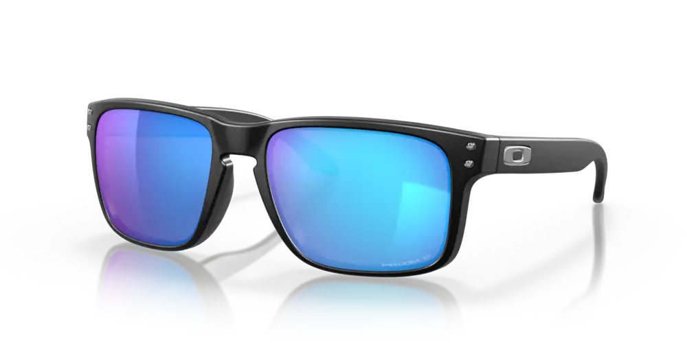 Oakley Holbrook 9102F5 Matte Black Prizm Sapphire Irid Polarized