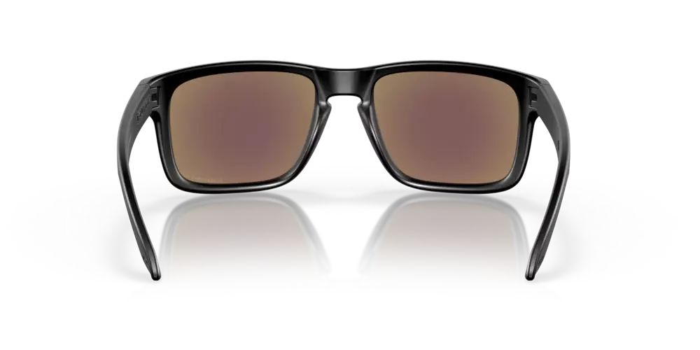Oakley Holbrook 9102F5 Matte Black Prizm Sapphire Irid Polarized