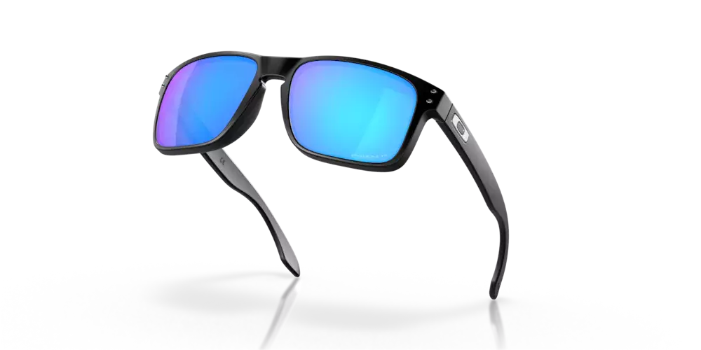 Oakley Holbrook 9102F5 Matte Black Prizm Sapphire Irid Polarized