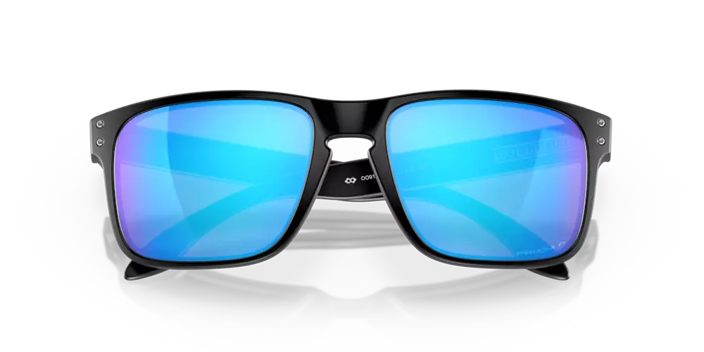 Oakley Holbrook 9102F5 Matte Black Prizm Sapphire Irid Polarized