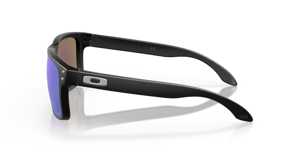 Oakley Holbrook 9102F5 Matte Black Prizm Sapphire Irid Polarized