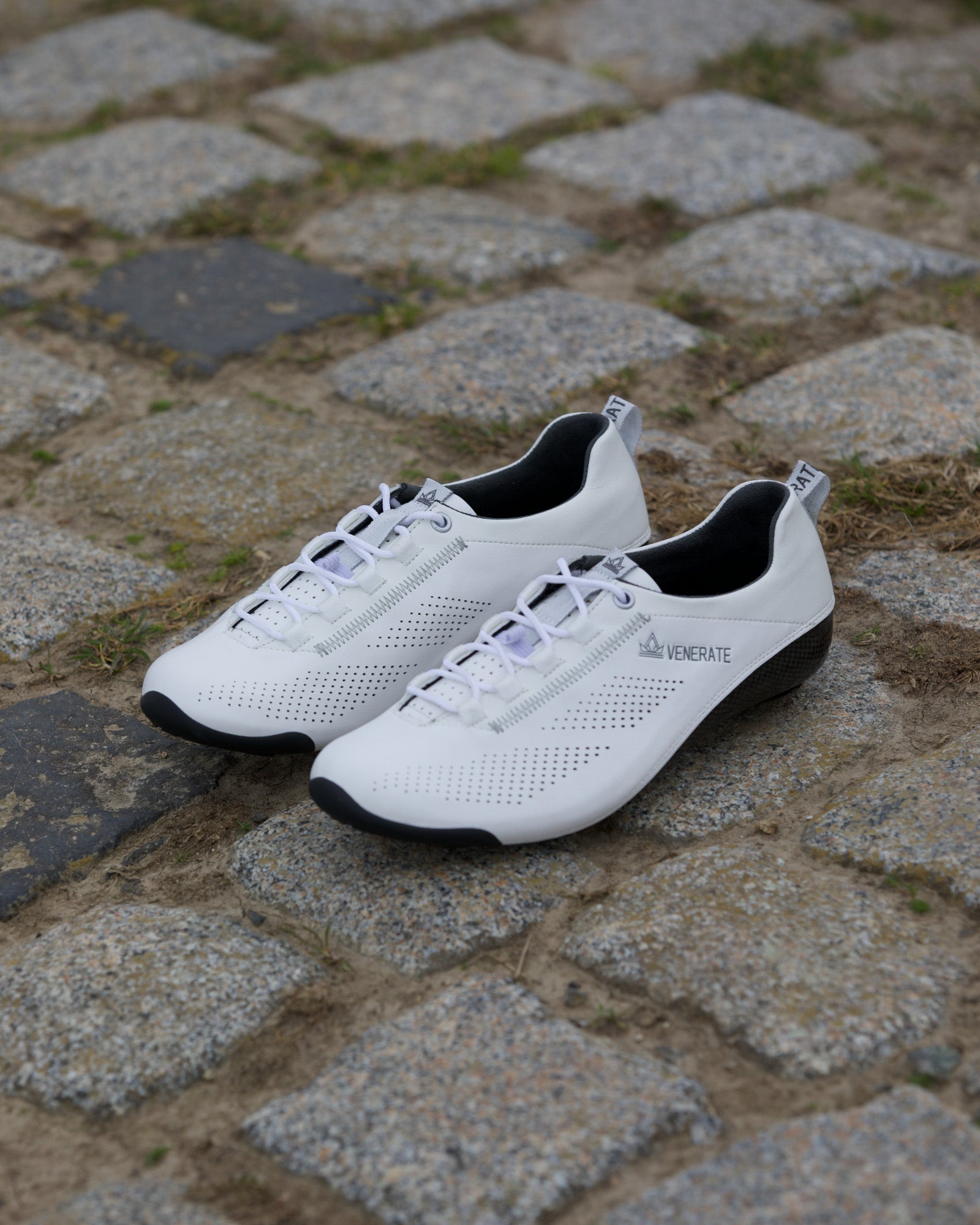 VENERATE ROAD CLASSIC Karbon Fırınlanabilir Bağcıklı Yol Bisikleti Ayakkabısı