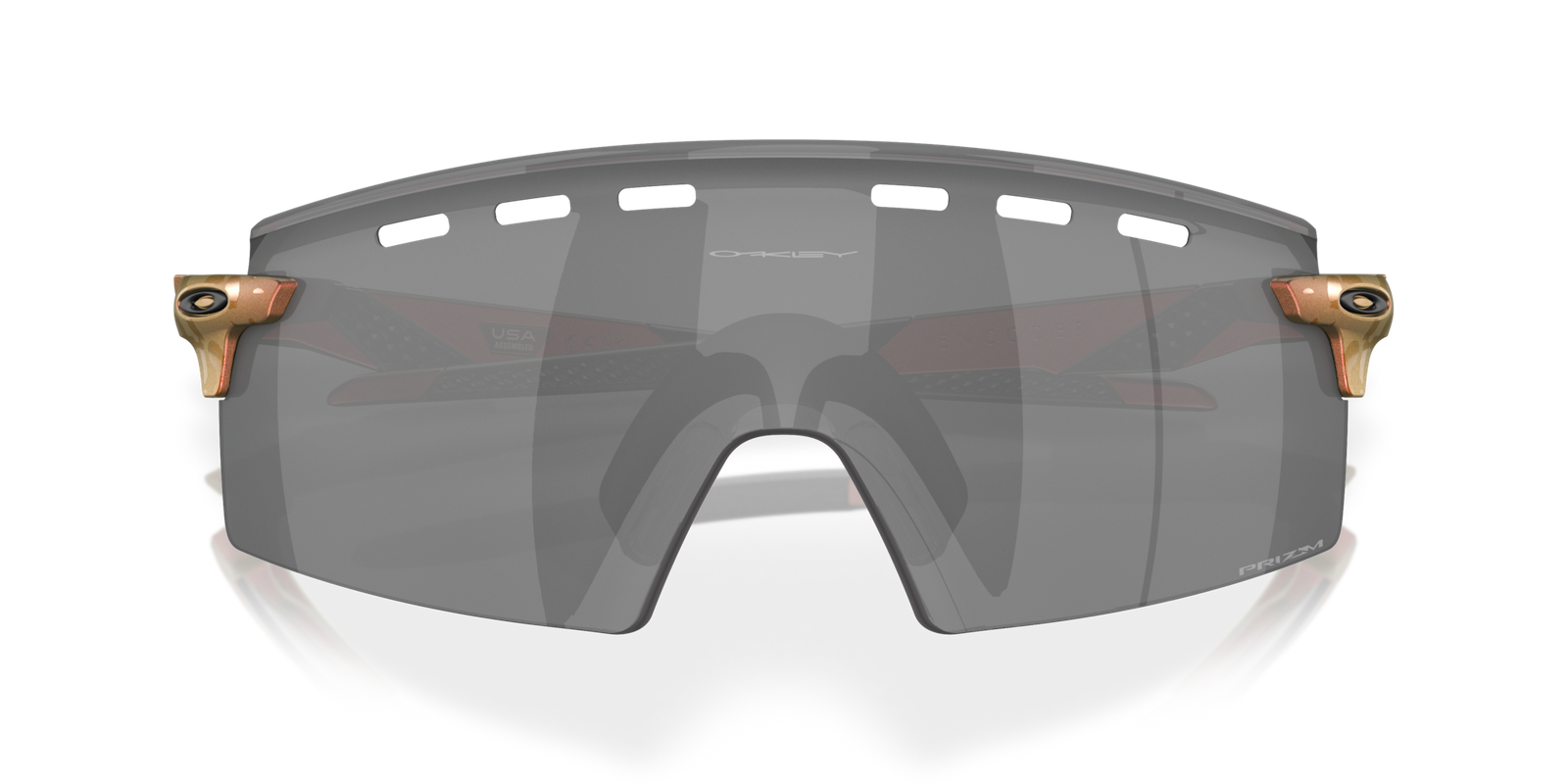 Oakley Encoder Strike Vented Matte Red Gold Colorshift Prizm Black