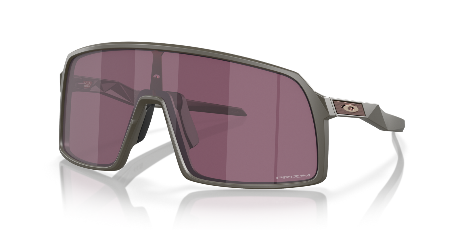 Oakley Sutro Matte Olive Prizm Road Black
