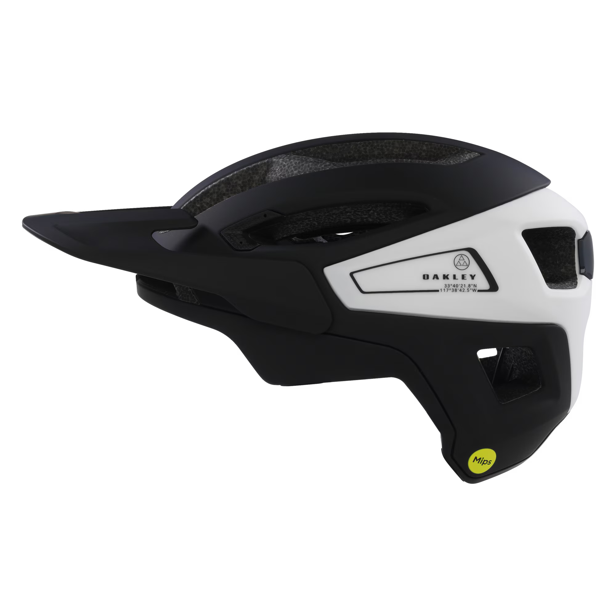 Oakley DRT3 Trail Europe MIPS Ionic+ Bisiklet Kaskı Matte Black / Matte White M 55-59 cm