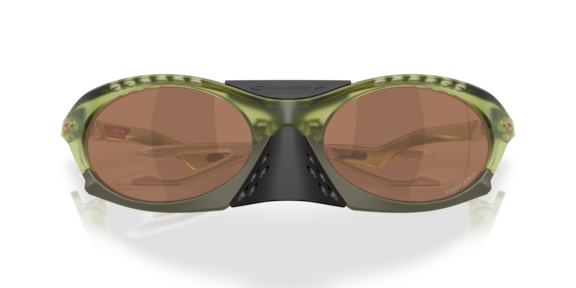 Oakley Plantaris OO943703 Matte Transparent Fern Frame Prizm Tungsten Lens