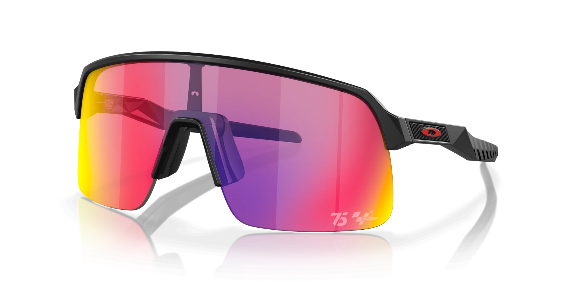 Oakley Sutro Lite Cycling Sunglasses Matte Black Prizm Road Jade