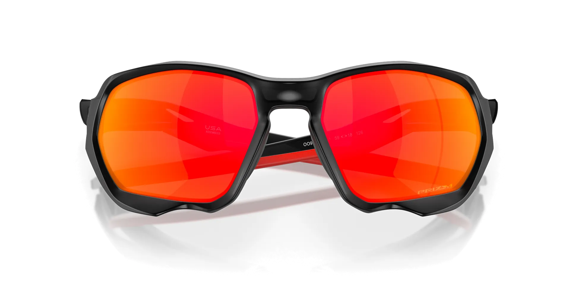 Oakley Plazma 901911 Matte Black Ink Prizm Ruby Güneş Gözlüğü