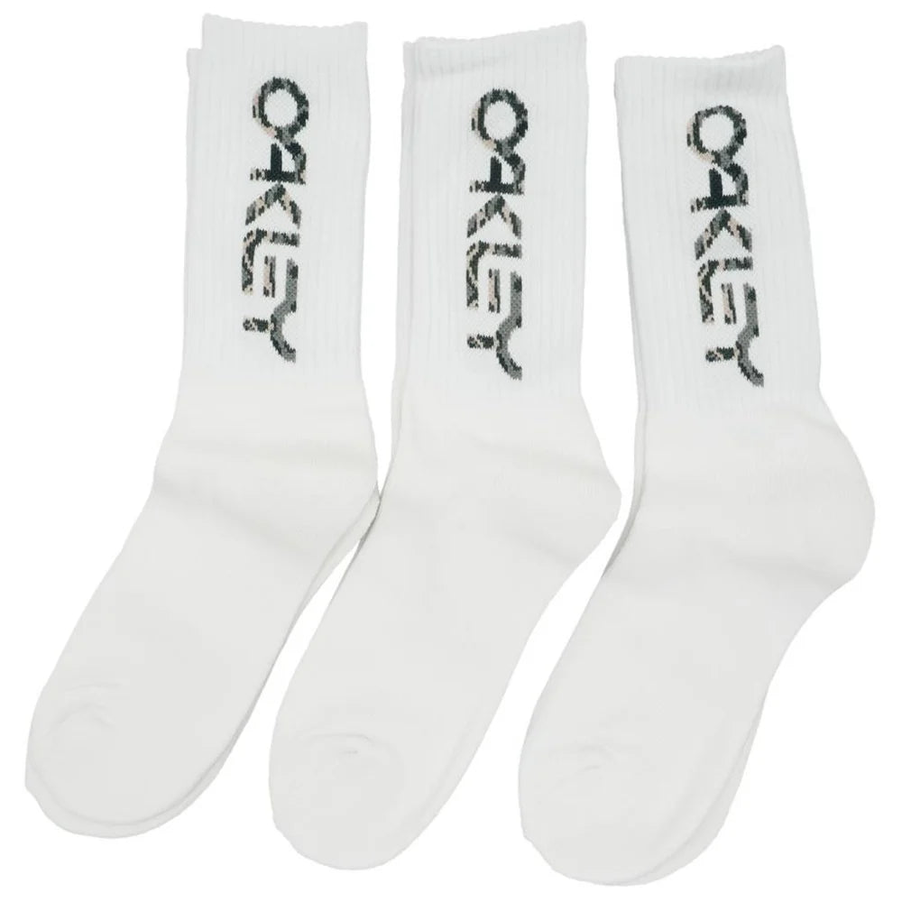 Oakley B1B Socks 2.0 FOS900277-100 White 3'lü Çorap