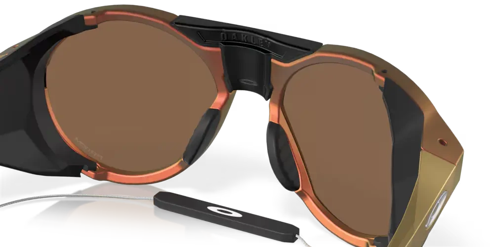 Oakley CLIFDEN Coalesce Collection Matte Red Gold Colorshift Prizm Bronze