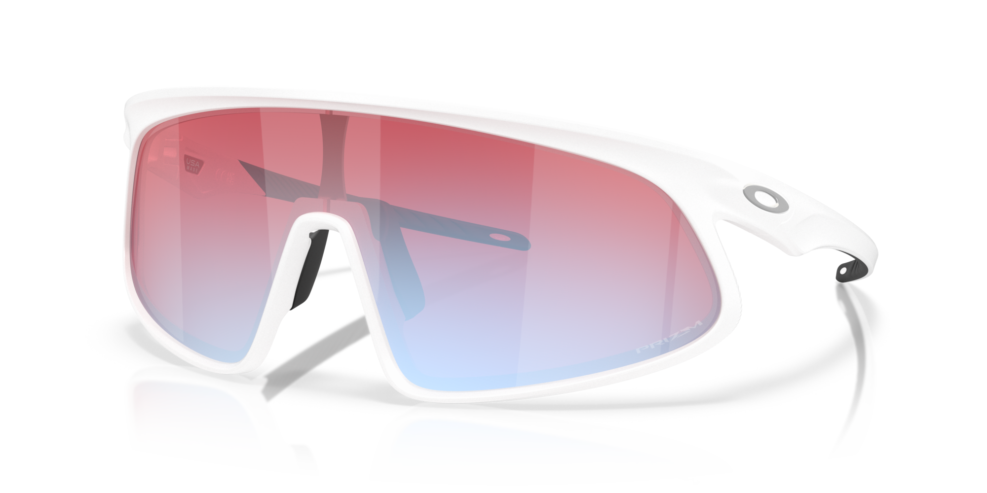 Oakley Sutro Lite Sweep Cycling Sunglasses Matte White Prizm Road Jade