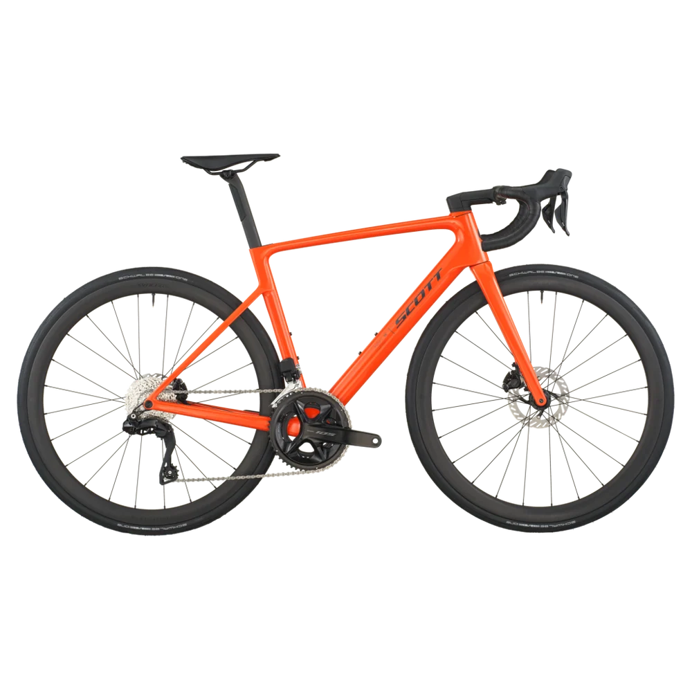 Scott Addict RC 30 Karbon Yol Bisikleti Flame Orange 2026