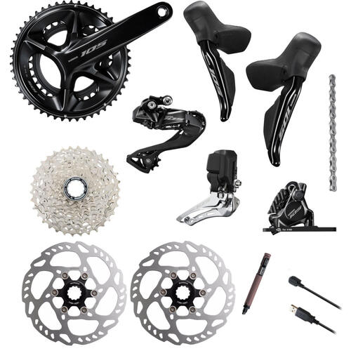 Shimano 105 Di2 R7150 50/34T 2x12 Hidrolik Disk Fren Grup Seti
