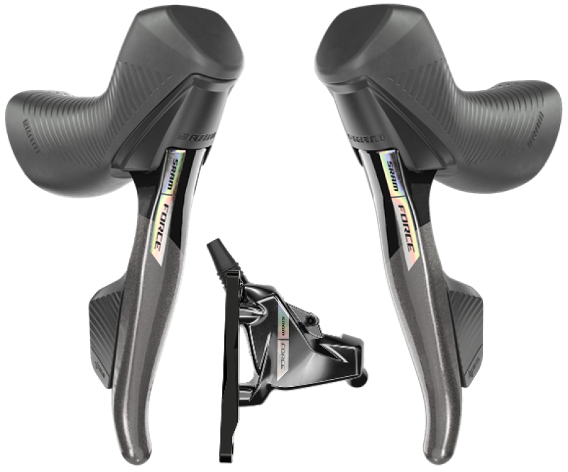 SRAM Force AXS D2 HRD Sağ/Sol Vites-Fren Kolu Seti | eTap AXS Flat Mount