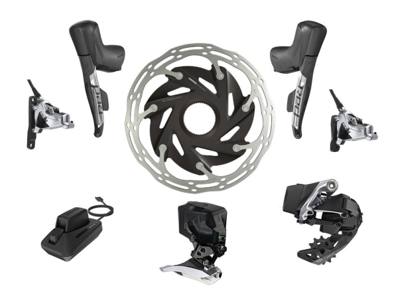 SRAM RED eTap AXS 2x12 Hidrolik Disk Upgrade Kit | Flat Mount Center Lock