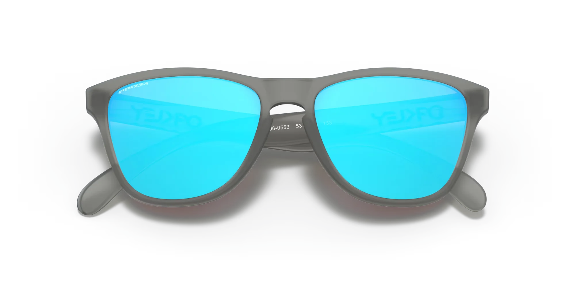 Oakley Frogskins XS Matte Grey Ink Prizm Sapphire