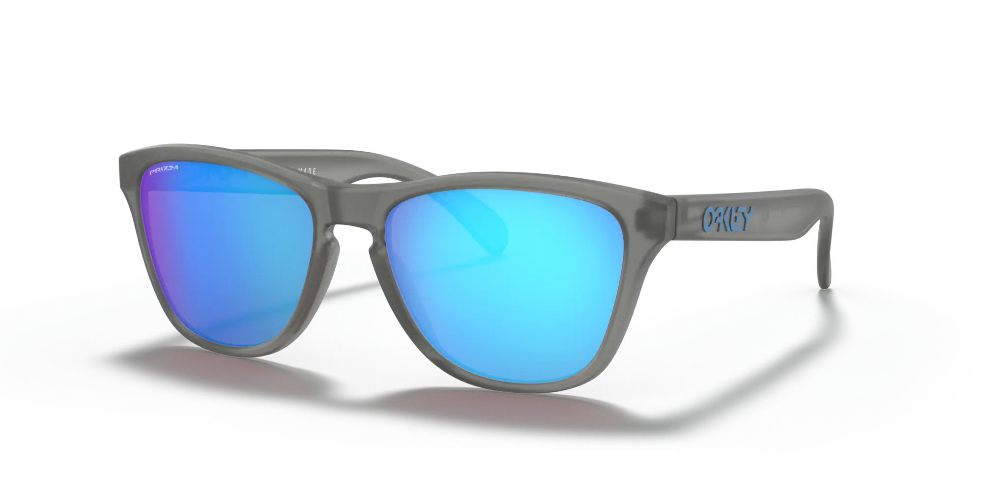 Oakley Frogskins XS Matte Grey Ink Prizm Sapphire