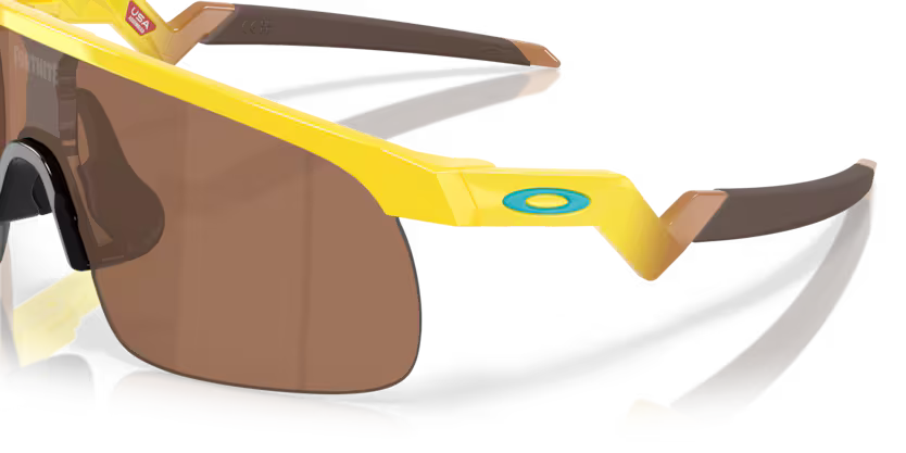 Oakley X Fortnite Peely Resistor Youth 901028 Yellow Prizm Tungsten