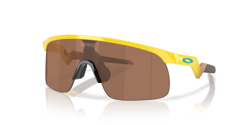 Oakley X Fortnite Peely Resistor Youth 901028 Yellow Prizm Tungsten