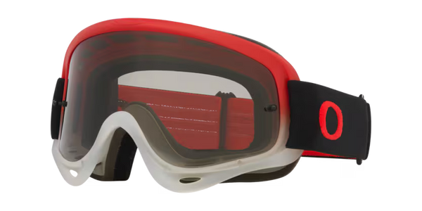 Oakley O-Frame MX 702994 Team Red Light Grey Motocross Goggle