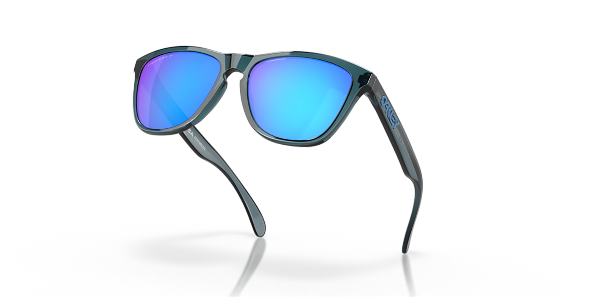 Oakley Frogskins Prizm Sapphire Black Frame